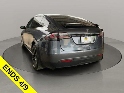 Gray 2022 Tesla Model X Dual Motor All-Wheel Drive
