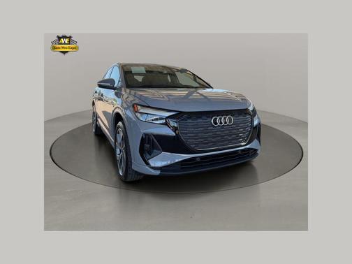 Pebble Gray 2024 Audi Q4 e-tron Premium Plus 50 quattro