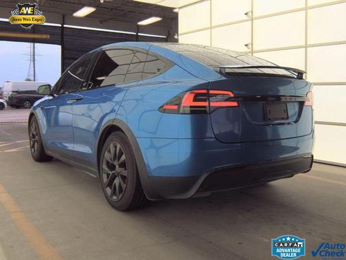 Deep Blue Metallic 2022 Tesla Model X Dual Motor All-Wheel Drive