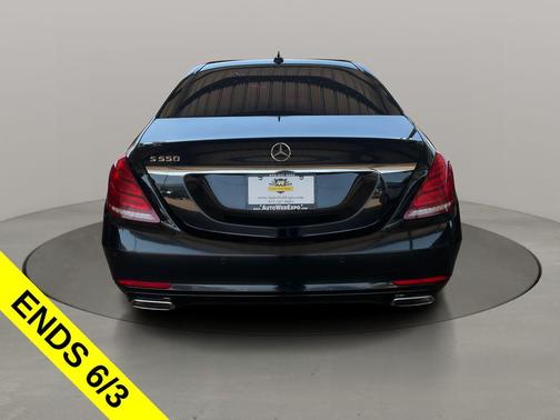 Black 2017 Mercedes-Benz S-Class S 550