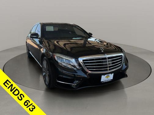 Black 2017 Mercedes-Benz S-Class S 550