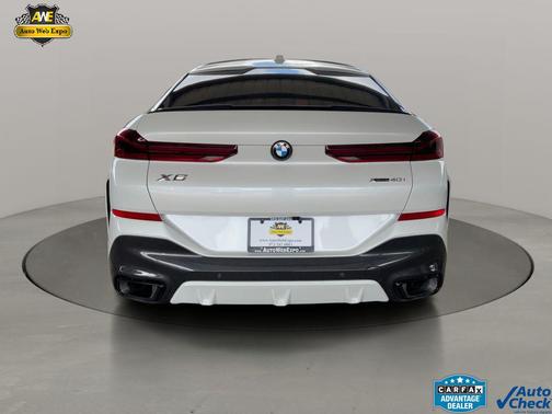 Mineral White Metallic 2025 BMW X6 xDrive40i