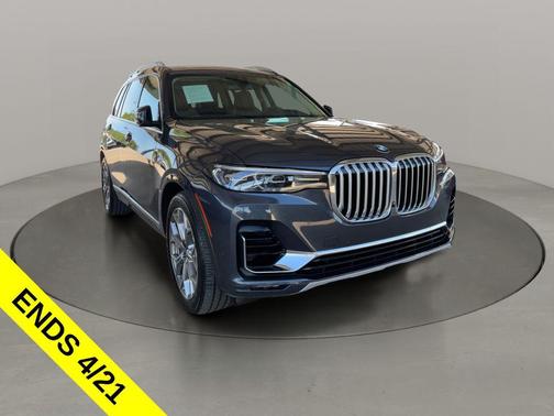 Arctic Gray Metallic 2020 BMW X7 xDrive40i
