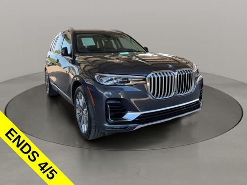 Arctic Gray Metallic 2020 BMW X7 xDrive40i