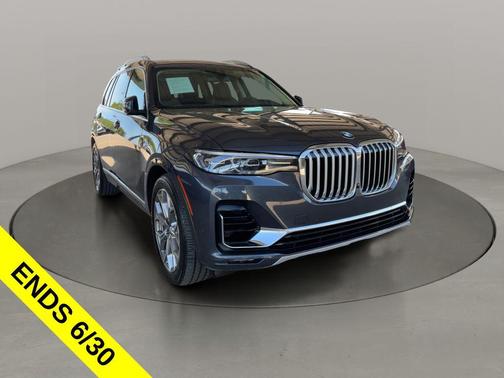 Arctic Gray Metallic 2020 BMW X7 xDrive40i