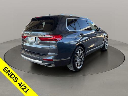 Arctic Gray Metallic 2020 BMW X7 xDrive40i