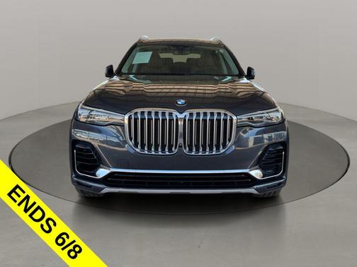 Arctic Gray Metallic 2020 BMW X7 xDrive40i