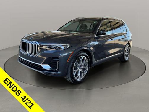 Arctic Gray Metallic 2020 BMW X7 xDrive40i