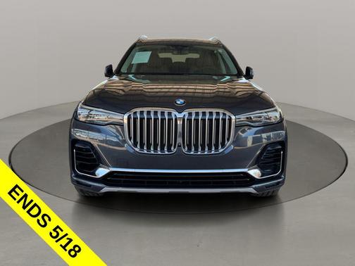 Arctic Gray Metallic 2020 BMW X7 xDrive40i