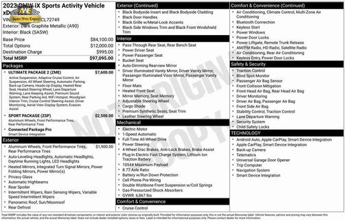2023 BMW iX xDrive50
