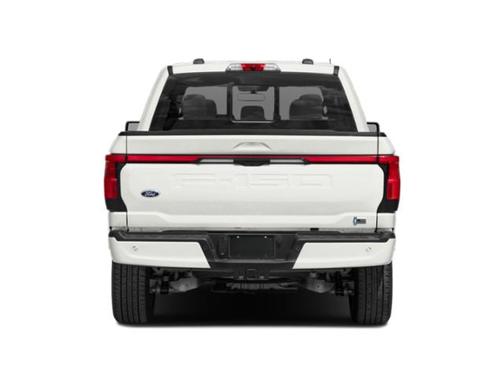 Antimatter Blue Metallic 2023 Ford F-150 Lightning Platinum