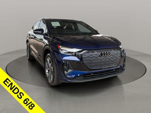 Navarra Blue Metallic 2023 Audi Q4 e-tron Sportback Premium Plus 50 quattro
