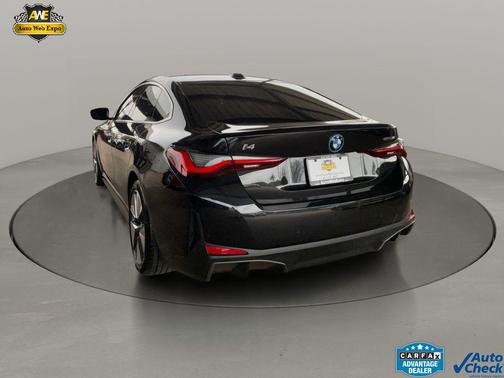 Black Sapphire Metallic 2023 BMW i4 Gran Coupe eDrive35