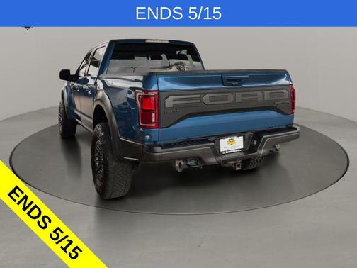 Ford Performance Blue Metallic 2020 Ford F-150 Raptor