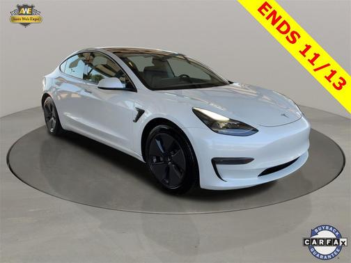 2021 Tesla Model 3 Standard Range Plus