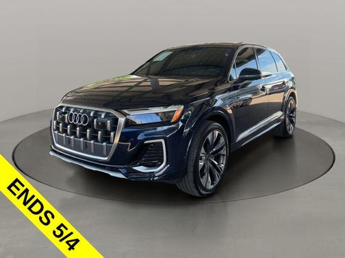 Waitomo Blue Metallic 2025 Audi Q7 45 Premium