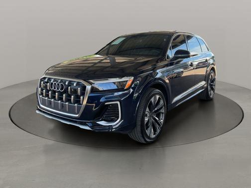 Waitomo Blue Metallic 2025 Audi Q7 45 Premium