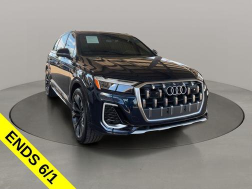 Waitomo Blue Metallic 2025 Audi Q7 45 Premium