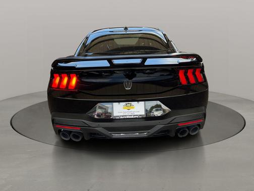 Shadow Black 2025 Ford Mustang Dark Horse Fastback