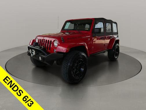 Flame Red Clearcoat 2014 Jeep Wrangler Unlimited Rubicon