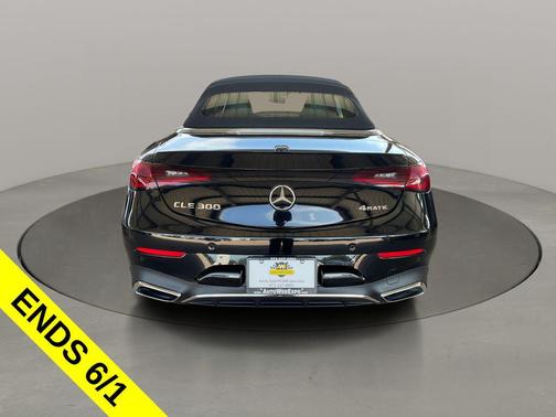 Black 2025 Mercedes-Benz CLE 300 4MATIC Cabriolet