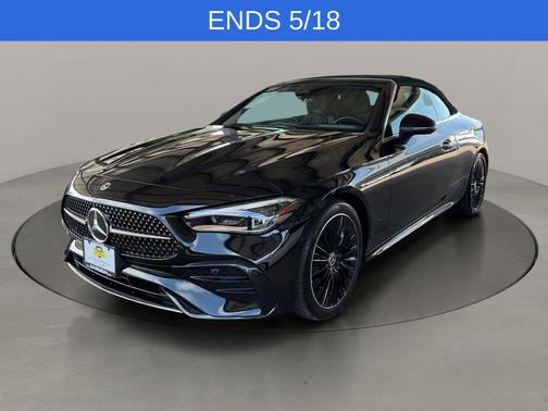 Black 2025 Mercedes-Benz CLE 300 4MATIC Cabriolet