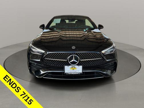 Black 2025 Mercedes-Benz CLE 300 4MATIC Cabriolet
