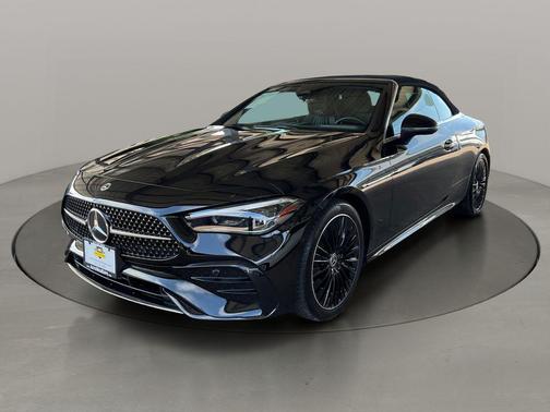 Black 2025 Mercedes-Benz CLE 300 4MATIC Cabriolet