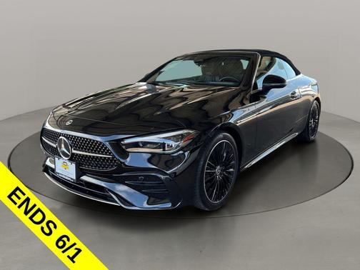 Black 2025 Mercedes-Benz CLE 300 4MATIC Cabriolet