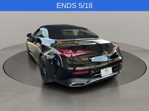 Black 2025 Mercedes-Benz CLE 300 4MATIC Cabriolet
