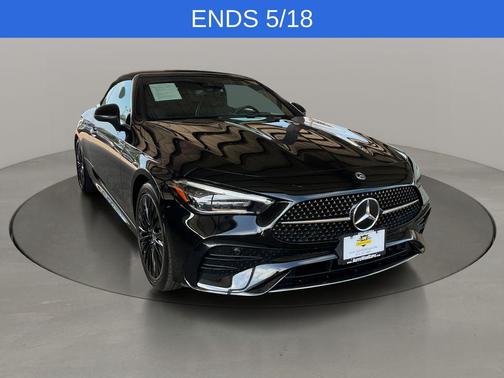 Black 2025 Mercedes-Benz CLE 300 4MATIC Cabriolet