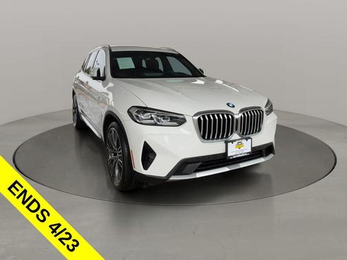Alpine White 2022 BMW X3 sDrive30i