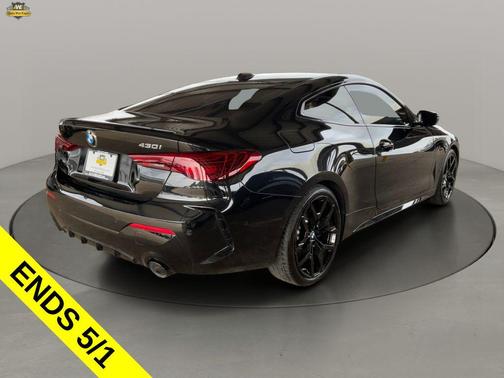 Black Sapphire Metallic 2025 BMW 430 i