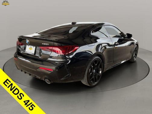 Black Sapphire Metallic 2025 BMW 430 i