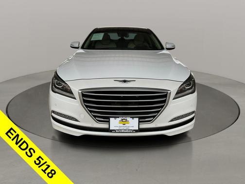 Casablanca White 2015 Hyundai Genesis 5.0