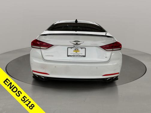 Casablanca White 2015 Hyundai Genesis 5.0