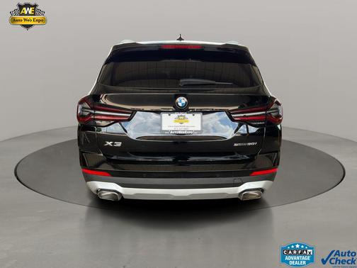 Jet Black 2023 BMW X3 sDrive30i
