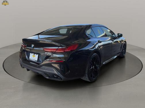 Black Sapphire Metallic 2025 BMW 840 Gran Coupe i