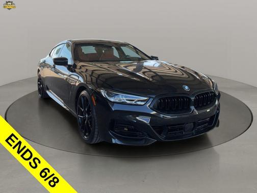 Black Sapphire Metallic 2025 BMW 840 Gran Coupe i