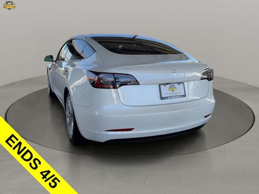 White 2021 Tesla Model 3 Standard Range Plus