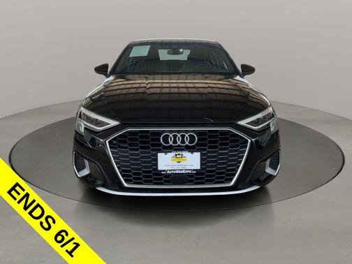 Mythos Black Metallic 2023 Audi A3 Premium