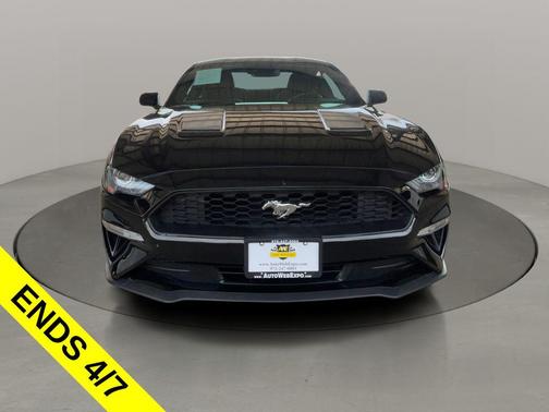 Shadow Black 2021 Ford Mustang EcoBoost