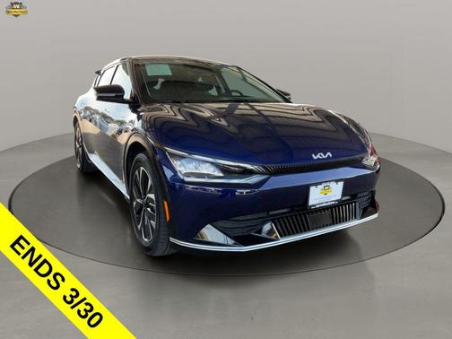 Yacht Blue 2024 Kia EV6 Wind