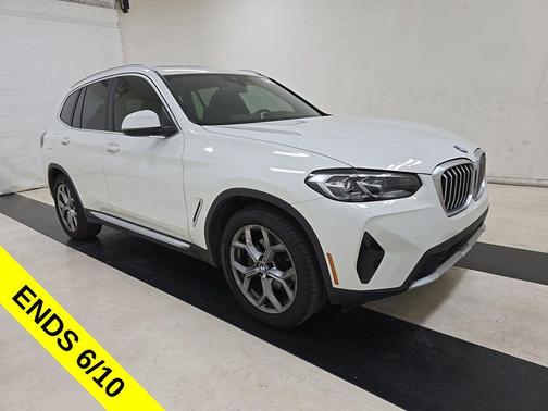 Alpine White 2023 BMW X3 sDrive30i