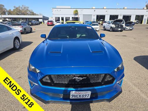 Velocity Blue Metallic 2021 Ford Mustang GT Premium