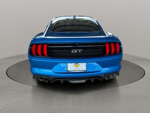 Velocity Blue Metallic 2021 Ford Mustang GT Premium