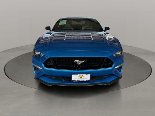 Velocity Blue Metallic 2021 Ford Mustang GT Premium