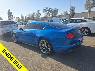 Velocity Blue Metallic 2021 Ford Mustang GT Premium