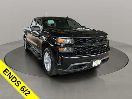 Black 2021 Chevrolet Silverado 1500 Custom