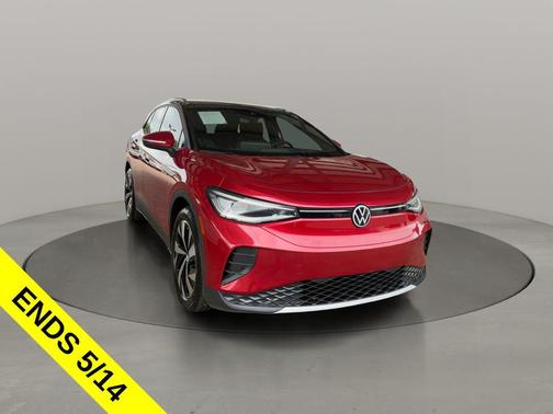 Kings Red Metallic/Black Roof 2021 Volkswagen ID.4 Pro S